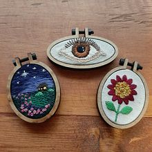 Mi Proyecto del curso: Técnicas de bordado en miniatura Ein Projekt aus dem Bereich Stickerei von XiuhOllin - 03.10.2020