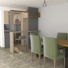 Proyecto final: vivienda Ela. Een project van Architectuur van Karina Mantilla - 02.10.2020
