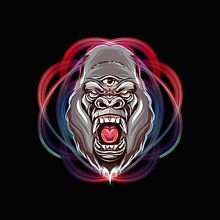 Six Sense_Fighting academy logo. Un progetto di Illustrazione digitale di milana_millo - 03.10.2020