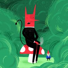 Devon. Traditional illustration, and Digital Illustration project by Paula Vallejo - 10.03.2019