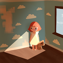 My project in Lighting Principles for Digital Painting course. Digital Illustration project by Chetana Sund - 10.03.2020