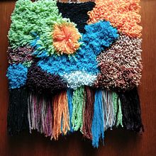 Mi Proyecto del curso: Introducción al latch hooking y locker hooking. Embroider project by Lorraine Solano Zeledón - 10.03.2020