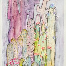 Mi Proyecto del curso: Técnicas de acuarela en negativo para ilustración botánica. Projekt z dziedziny Malowanie akwarelą użytkownika Hector Marquez - 04.10.2020