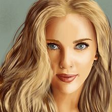 Scarlett. Digital Illustration project by Pamy Gr - 10.04.2020