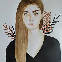 Mi Proyecto del curso: Retrato en acuarela a partir de una fotografía. Traditional illustration project by Dea Garcia - 10.03.2020