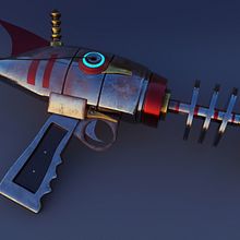 Extraterrestrial Gun. Un projet de Modélisation 3D de Cristina Pozuelo López - 04.05.2020