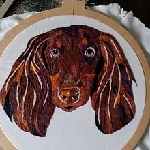 Mi Proyecto del curso: Needle painting para principiantes. Un proyecto de Bordado de Andrea Quiroz - 05.10.2020