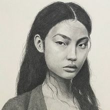 Meu projeto do curso: Retrato realista com lápis grafite. Pencil Drawing, and Portrait Drawing project by Bruno Ferolla - 10.04.2020
