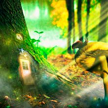 Bosque soñoliento. Matte Painting project by Luis León Huarcaya - 01.20.2021