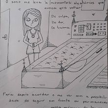 Meu projeto do curso: Ilustração artística: desenhe seu imaginário. Traditional illustration project by Julia Pedro - 10.05.2020