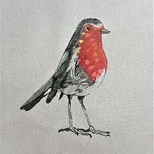 Mi Proyecto del curso: Pintar con hilo: técnicas de ilustración textil. Sketching, and Embroider project by Magaly Rojas - 10.28.2020