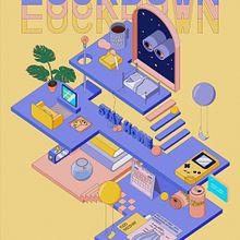 Mi Proyecto del curso: Ilustración vectorial isométrica desde cero. Digital Illustration project by Danaë Burgeff - 10.06.2020