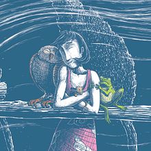 On the other side of the garden. Traditional illustration, Digital Illustration, and Children's Illustration project by Rafael Yockteng - 10.06.2020