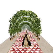 Giardino d'Inverno. Interior Design, Industrial Design, Architectural Illustration & Interior Decoration project by Damaris Hernandez Alonso - 10.06.2020