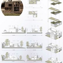 Mi Proyecto del curso: Técnica de presentación para proyectos arquitectónicos. Architecture project by Monica Cipagauta - 12.02.2020