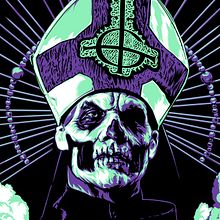 GHOST. Un progetto di Illustrazione tradizionale, Illustrazione digitale, Illustrazione vettoriale e Design di poster  di Alex G. - 07.10.2020