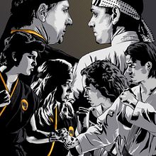 COBRA KAI. Projekt z dziedziny  Projektowanie plakatów, Trad, c, jna ilustracja, Ilustracja c, frowa i Grafika wektorowa użytkownika Alex G. - 07.10.2020