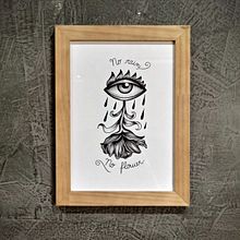 No Rain, No Flower. Traditional illustration project by Lorenzo Bonicontro - 10.07.2020