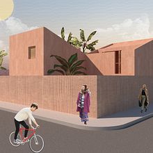 Mi Proyecto del curso: Representación gráfica de proyectos arquitectónicos. Architectural Illustration project by Danaë Burgeff - 10.07.2020