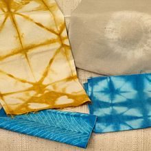 Mi Proyecto del curso: Introducción al teñido shibori. Un progetto di Artigianato di Elena Rodríguez Fajardo - 07.10.2020