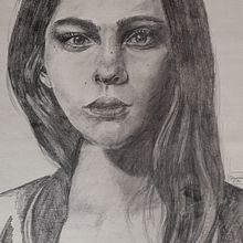 My project in Realistic Portrait with Graphite Pencil course. Artistic Drawing, and Drawing project by Daniel Schennach - 10.08.2020