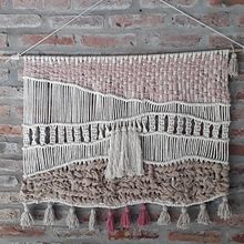Mi Proyecto del curso: Introducción al macramé: creación de un tapiz decorativo. Un progetto di Macramè di gretagarbo67 - 08.10.2020