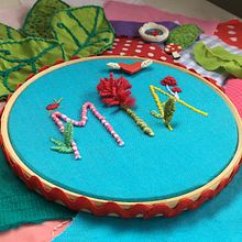 Introdução ao bordado com relevo ( adriana torres)  . Bordir proyek oleh Katia Giovannnini - 10.06.2020