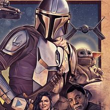 The Mandalorian Season 2. Un proyecto de Cine, Diseño de carteles, Ilustración tradicional e Ilustración digital de Oscar Martinez - 09.10.2020