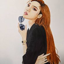 My project in Watercolor Portrait from a Photo course. Un progetto di Pittura ad acquerello di watercolourized_diary - 09.10.2020