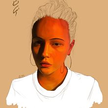 Bea Miller. Sketching, Creativit, Digital Drawing, Realistic Drawing, Traditional illustration, and Digital Illustration project by Paula Guillén - 10.09.2020