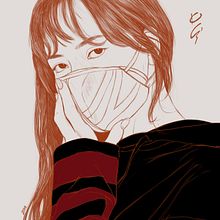 Kill This Love. Creativit, Drawing, Portrait Drawing, Digital Drawing, Traditional illustration, Digital Illustration, and Digital Painting project by Paula Guillén - 10.09.2020
