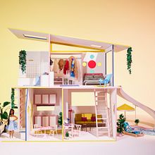 Barbie x Vogue Dream house interior. Un proyecto de Arquitectura, Dirección de arte, Retail Design, Artesanía, Decoración de interiores, Diseño, Diseño editorial, Arquitectura interior, Interiorismo, Diseño de interiores, Gestión del Portafolio y Carpintería de Jessica Dance - 09.10.2020