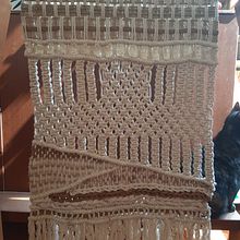 Meu projeto do curso: Introdução ao macramê: criação de um tapete decorativo. Macramé project by Mito Martinho - 10.09.2020