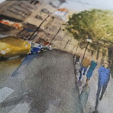 Mi Proyecto del curso: Paisajes urbanos en acuarela. Un progetto di Architettura, Belle arti e Bozzetti di Danijela K. - 09.10.2020