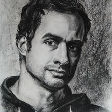 Retratos Carboncillo. Un projet de Dessin, Dessin de portrait , et Dessin réaliste de Marina Porras - 01.10.2020