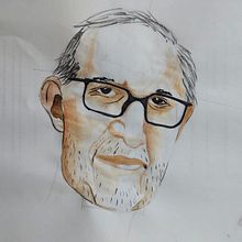 My project in  Watercolor Portrait Sketchbook course. Artistic Drawing project by Ehecátl Sauxcóatl - 10.10.2020