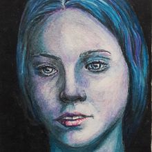 Mi Proyecto del curso: Retrato creativo en claroscuro con lápiz. Un proyecto de Bellas Artes, Dibujo, Dibujo a lápiz, Dibujo artístico y Dibujo de Retrato de Mónica Reséndez - 11.10.2020
