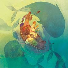 Moby Dick. Drawing, Pencil Drawing, Traditional illustration, Ink Illustration, Children's Illustration, Narrative, and Watercolor Painting project by Weberson Santiago - 10.11.2020