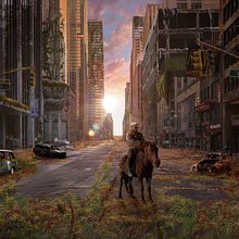 Primer Matte Painting del 2020 de Ciudad abandona.. Film, Concept Art, Digital Design, Photograph, Post-production, Audiovisual Post-production, and Photo Retouching project by Wuilliams Calvete - 10.03.2020