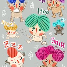 Bichitos . Ilustrasi tradisional, Ilustrasi Digital & Ilustrasi Anak-Anak proyek oleh Lara Carrión - 10.11.2020