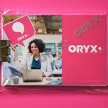 ORYX. Projekt z dziedziny Br, ing i ident, fikacja wizualna, Projektowanie logot i pów użytkownika Fernando Ambordt - 11.10.2020