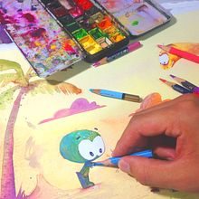 Futuro do Horácio - Maurício de Sousa. Drawing, Pencil Drawing, Artistic Drawing, Traditional illustration, Ink Illustration, Children's Illustration, and Watercolor Painting project by Weberson Santiago - 10.11.2020