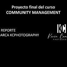Reporte de mi marca de fotografia: Introducción al community management. Communication, Growth Marketing, Content Marketing, Instagram Marketing, Advertising, and Social Media project by Kevin Camarena - 10.16.2020