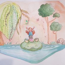 My project in Illustration Techniques with Watercolor and Gouache course. Un progetto di Illustrazione tradizionale di Marine Karmann - 12.10.2020