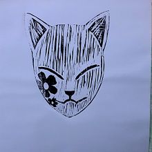 Mi Proyecto del curso: Grabado en relieve y estampación contemporánea. Pencil Drawing, Traditional illustration & Ink Illustration project by Luis Vera C - 10.13.2020