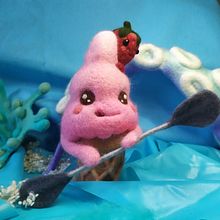 My project in Art Toy Creation: Needle Felting Technique course. To, and Design project by Tehila Bar - 10.12.2020