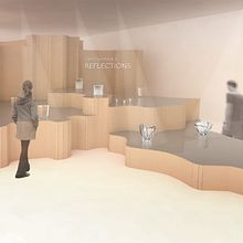 REFLECTIONS | Exhibition design. Interior Architecture, Interior Design, Furniture Design, and Making project by Sara Grabalosa Marimon - 01.14.2019