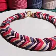 Mi Proyecto del curso: Creación de joyería textil. Un progetto di Artigianato, Creatività e Design di gioielli di carolinabergap - 12.10.2020