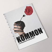 KOMMON / moda dergisi . % Carmen Nogueira Lago tarafından hazırlanan Editör, al Tasarım, Ve Grafik Tasarım projesi - 05.01.2019