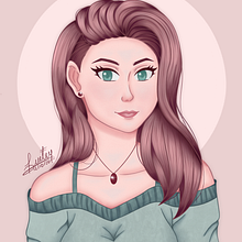 Mi Proyecto del curso: Retrato de personajes femeninos con Procreate. Digital Illustration project by Darcy Huete Videa - 10.12.2020
